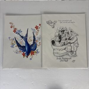 2018 Hallmark Keepsake Membership Pictures Barn Shallow & Santa Playing Train Se